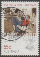 AUSTRALIA - USED - 2009 55c 200 Years Australia Post - Retail Post Shop - Usados