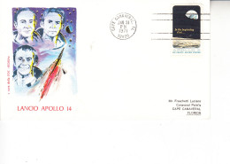 STATI UNITI  1971 - APOLLO  14 - Schmuck-FDC