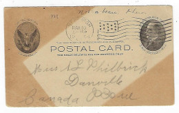 CPA - Mc Kinley - One Cent - Entiers Postaux - 1904 - Newburgh - 1901-20
