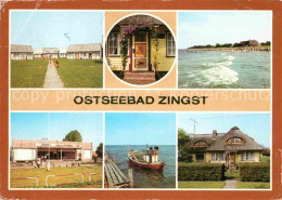 72919648 Zingst Ostseebad Bungalowdorf Bemalte Tuer Stoertebekerstrasse Strand K - Zingst