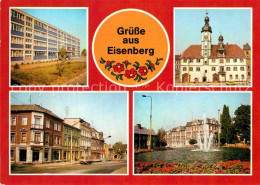 72919514 Eisenberg Thueringen Goerg Kunze Oberschule Rathaus Ernst Thaelmann Pla - Eisenberg