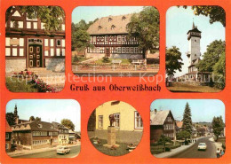 72919498 Oberweissbach Froebelmuseum Portal Froebelturm Markt Gasthaus Schenke R - Oberweissbach