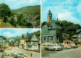 72919470 Lauscha Teilansicht Huettenplatz Kulturhaus Lauscha - Lauscha