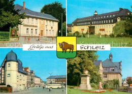 72919435 Schleiz Kreiskulturhaus Kreisratsgebaeude Neumarkt Ehrenmal Schleiz - Schleiz