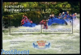 Bosnia Herzegovina - Serbian Adm. 2009 Rafting S/s, Mint NH, Sport - Kayaks & Rowing - Sport (other And Mixed) - Rowing