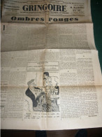 2° GUERRE MONDIALE , LA COLLABORATION ET LA PRESSE , GRINGOIRE DU 11 JUILLET 1941 - Francés