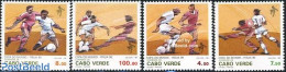 Cape Verde 1990 World Cup Football 4v, Mint NH, Sport - Football - Cape Verde