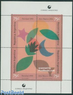 Argentina 1993 Christmas S/s, Mint NH, Religion - Christmas - Unused Stamps