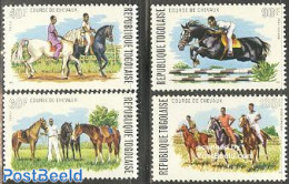 Togo 1974 Horses 4v, Mint NH, Nature - Horses - Togo (1960-...)