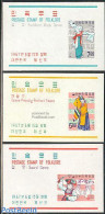 Korea, South 1967 Folklore 3 S/s, Mint NH, Performance Art - Various - Dance & Ballet - Folklore - Danza