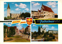 72916918 Paderborn Hohe Dom Rathaus Marienplatz Paderanlagen Paderborn - Paderborn