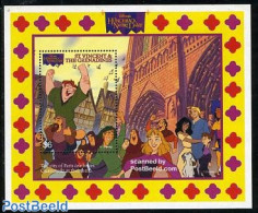 Saint Vincent 1996 Disney, Quasimodo S/s, Mint NH, Art - Disney - Disney