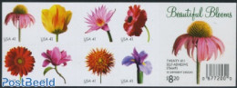United States Of America 2007 Flowers Booklet S-a (double Sided), Mint NH, Nature - Flowers & Plants - Stamp Booklets - Nuevos