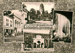 72915446 Schoenebeck Salzelmen Kurhaus Soleturm Und Rosarium Gradierwerk Salzsch - Schoenebeck (Elbe)