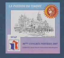 FFAP-2007 N°1a** POITIERS.NON DENTELE - FFAP