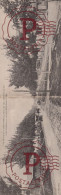RARE Carte Double Vue Panoramique Du CAMP De MAILLY Créé En 1901 1902 Occupé Par Nos Braves Alliéd Russes Et Belges - Casernes