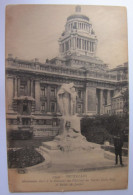 BELGIQUE - BRUXELLES - Monument élevé à La Mémoire Des Victimes Du Navire Ecole Belge Et Palais De Justice - 1921 - Monuments, édifices