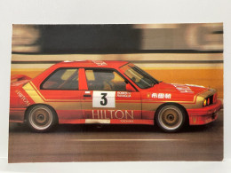 BMW M3 1987/88 Macau Guia Race "Hilton", Motorsport, Rally Racing, Sport Postcard - Rallyes