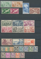 Colonies Françaises GUADELOUPE PA N°1 à 15 Et Taxes N°38 à 50 N**/N* C 79€ N3517 - Unused Stamps