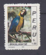 1993 Peru 1495 Birds - Pappagalli & Tropicali