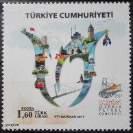 Türkiye 2017, 22nd World Oil Congress, MNH Single Stamp - Unused Stamps