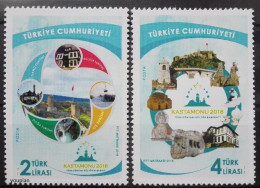 Türkiye 2018, Kastamonu The Cultural Capital Of The Turkish World, MNH Stamps Set - Unused Stamps