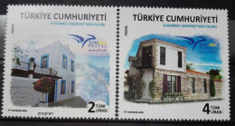 Türkiye 2018, Euromed - Mediterranean Houses, MNH Stamps Set - Ungebraucht