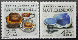 Türkiye 2019, Gemstones, MNH Unusual Stamps Set - Nuovi