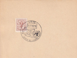 1962 LIEGE DROITS DE L HOMME - Storia Postale