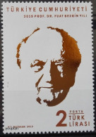 Türkiye 2019, Prof. Dr. Fuat Sezgin, MNH Unusual Single Stamp - Unused Stamps