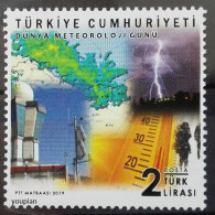 Türkiye 2019, World Meteorology Day, MNH Single Stamp - Unused Stamps