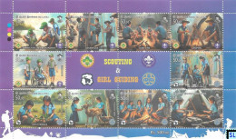 Sri Lanka Stamps 2024, Scouting, Girl Guiding, Scout, MS, Mini-sheet - Sri Lanka (Ceylan) (1948-...)
