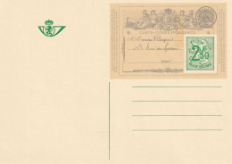 CARTE CORRESPONDANCE  2F50 - Geïllustreerde Briefkaarten (1971-2014) [BK]