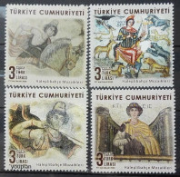 Türkiye 2020, Haleplibahçe Mosaic Museum In Şanlıurfa, MNH Stamps Set - Ungebraucht