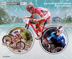 Türkiye 2020, UCI Mountain Bike Marathon World Championship, MNH Unusual S/S - Ungebraucht