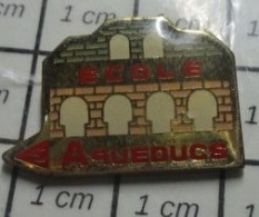 713M Pin's Pins / Beau Et Rare / ADMINISTRATIONS / ECOLE DES AQUEDUCS - Administración