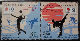 Türkiye 2021, Summer Olympic Games In Tokyo, MNH Stamps Set - Nuevos