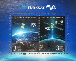 Türkiye 2021, Turksat 5A, MNH S/S - Nuevos