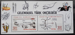 Türkiye 2021, Traditional Turkish Archery, MNH S/S - Ungebraucht