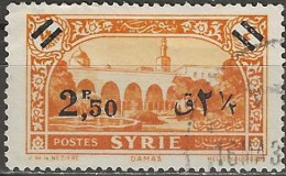 SYRIA 1938 Kasr-el-Heir Fortress - 2p.50 On 4p. - Orange FU - Gebruikt