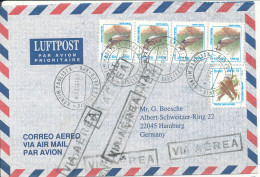 Brazil Air Mail Cover Sent To Germany 9-9-1997 Topic Stamps BIRDS - Luftpost