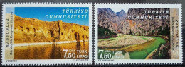 Türkiye 2022, Canyons, MNH Stamps Set - Nuevos