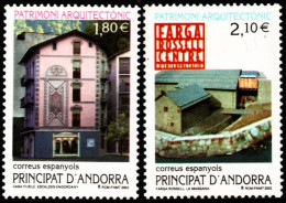 Andorra Spanish, 2002, Casa  Fusilé Escaldes-Engordany Architecture  1 Value MNH - Otros & Sin Clasificación