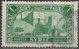 SYRIA 1930 Views - Aleppo - 1p. - Green FU - Oblitérés