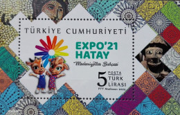 Türkiye 2022, EXPO'21 Hatay, MNH S/S - Nuovi