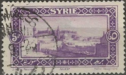 SYRIA 1925 Views - Aleppo - 5p. - Violet FU - Gebruikt