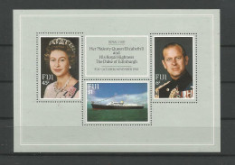 Fiji 1982 Queen's Visit S/S  Y.T. BF 3 ** - Fiji (1970-...)