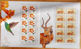 Türkiye 2022, Common Life In Nature, Two MNH Sheetets - Unused Stamps