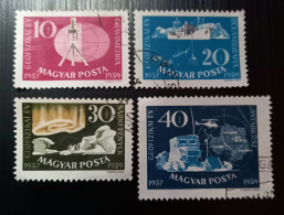 Hongrie 1959 International Geophysical Year - Usati