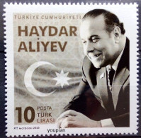 Türkiye 2023, Haydar Aliyev, MNH Single Stamp - Ungebraucht